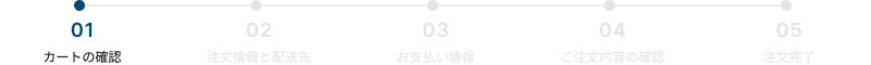 カート内容確認 